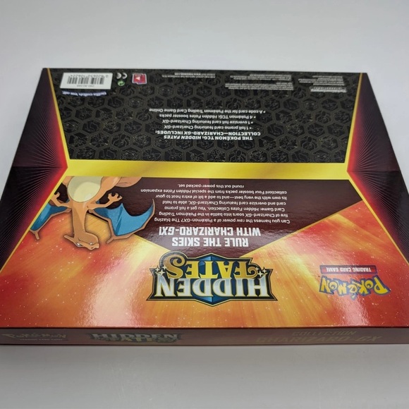 pokemon hidden fates card packs Amazon.com: SM11.5 Gx Tin- Charizard + 1 of 3 Foil Pokmon-GX Cards + 4 Booster Pack, Multicolor : Toys & Games pokemon cards hidden fates Goldin